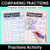 5 for Represent & Compare Equivalent Fractions as Lengths - Grade 3 & 4 Unit of Work