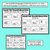 3 for Slides, Flips, Turns - Translations, Reflections & Rotations (Printables)