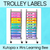 1 for Rainbow Trolley Labels - The Kutopia Collection