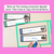 4 for Consonant Digraphs ff ll ss zz ck - Trace the Sentence Task Cards - Missing Words