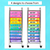 2 for Rainbow Trolley Labels - The Kutopia Collection