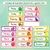 2 for Days of the Week & Months of the Year Display - The Tutti Frutti Collection - Colourful Classroom Decor