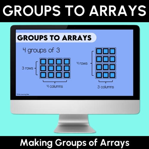 Resource preview 19 for Using Arrays for Multiples of 2, 4, 5 & 10 - Grade 3 & 4 Unit of Work