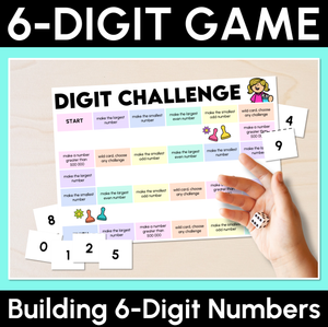 Building 6-Digit Numbers Game