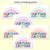5 for CALENDAR & WEATHER DISPLAY- The Kasey Rainbow Collection