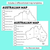 3 for Australian Landmarks & States - Landmark Symbols Activity