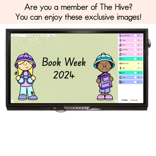 Resource preview 6 for We Live In A Bus Writing, Maths & Design Prompt Editable Slides - Book Week 2025