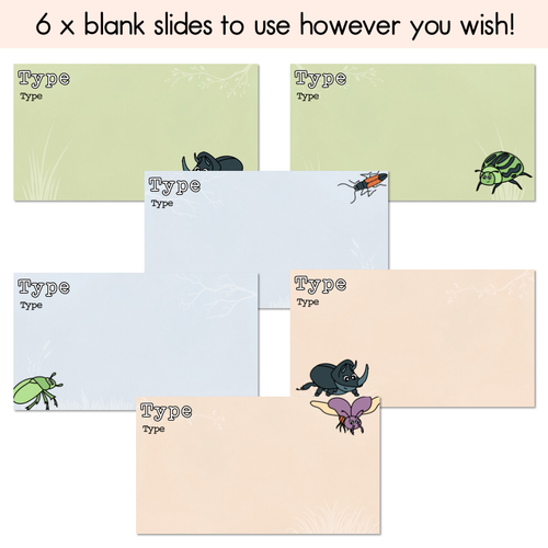 Resource preview 5 for One Little Dung Beetle Writing, Maths & Design Prompt Editable Slides - Book Week 2025