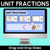 3 for Fractions on a Number Line - Grade 3 & 4 Unit of Work