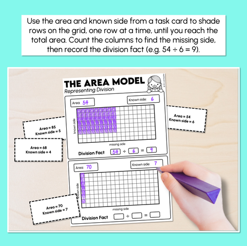 Resource preview 2 for Division Area Models Template