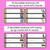 2 for Consonant Digraphs qu ng + x - Trace the Sentence Task Cards - Missing Words