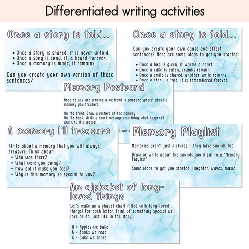 Resource preview 2 for These Long-Loved Things Writing, Maths & Design Prompt Editable Slides - Book Week 2025