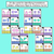 2 for Slides, Flips & Turns - Translations, Reflections & Rotations Clip Cards