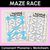 1 for Consonant Phoneme L Words Maze Race - Consonant L Words Worksheets