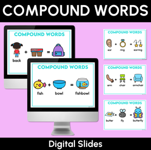 Compound Words – Digital Slides
