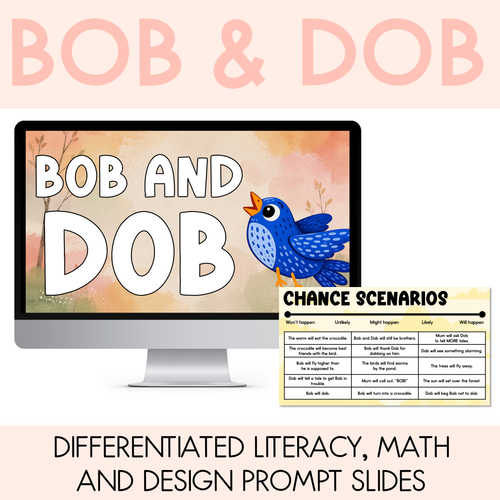 Resource preview 3 for Bob and Dob Book Week 2026 Bundle