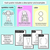 4 for PUNCTUATION POSTERS - The Wonderland Collection