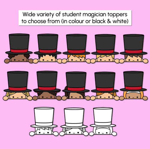 Resource preview 4 for Ready for New TRICKS in 2026 - Editable Back to School Display Templates