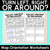 1 for Turn Left, Right or Around? - Map Orientation Worksheets