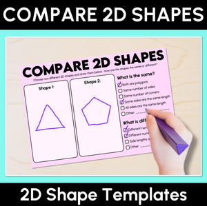 Compare 2D Shapes – 2D Shape Templates