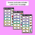 4 for CVCC CCVC Word Chains for Beginning, Middle & End Sounds - Decodable Activities