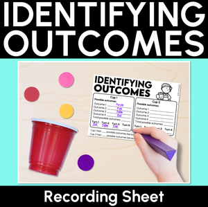 Identifying Outcomes - Chance Recording Sheet
