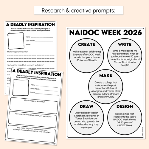 Resource preview 4 for NAIDOC Week 2026 Activities - 50 Years of Deadly