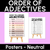 1 for Order of Adjectives – Neutral Poster Display