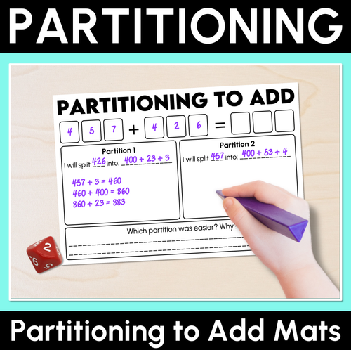Resource preview 22 for 3-Digit Addition & Subtraction: Partition, Rearrange & Regroup Numbers - Grade 3 & 4 Unit of Work