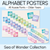1 for Alphabet Posters (Older Years) - The Sea of Wonder Collection - Calming Classroom Decor
