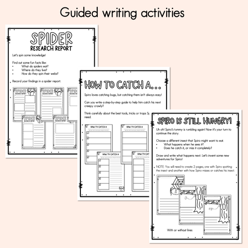 Resource preview 4 for Spiro Printable Pack - Book Week 2025