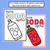 4 for You're SODA-lightful - Pun Craft for Mother's Day or Father's Day