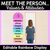 1 for Meet the Person Responsible For... Rainbow Display - Classroom Values & Attitudes