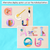 4 for Long & Short Vowel Sound Posters with Embedded Mnemonics - Uppercase & Lowercase Letters - The Kutopia Collection
