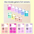 4 for NUMBER POSTERS 1-30 with ten frames, base ten blocks, tallies & fingers - The Kasey Rainbow Collection