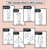 4 for 3D Object Posters - Neutral Classroom Decor