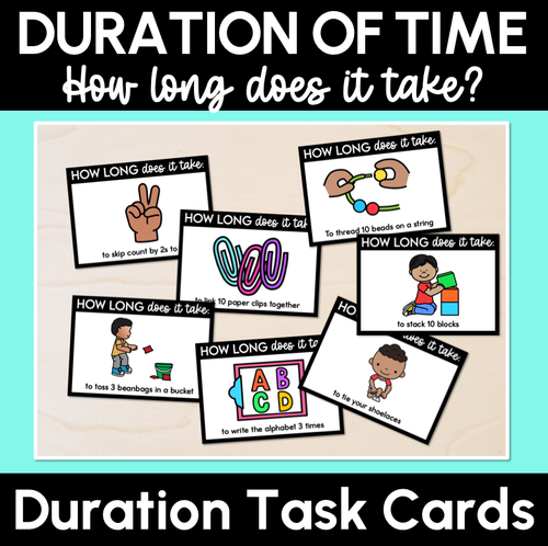 Resource preview 9 for Duration - Grade 1 & 2 Unit of Work