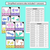 3 for Slides, Flips & Turns - Translations, Reflections & Rotations Clip Cards