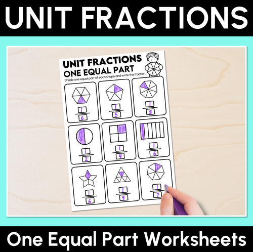 Resource preview 16 for Fractions on a Number Line - Grade 3 & 4 Unit of Work