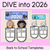 1 for Dive into 2026 - Editable Back to School Display Templates