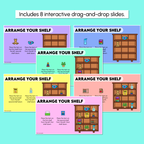 Resource preview 3 for Locating Positions - Drag-and-drop Slides