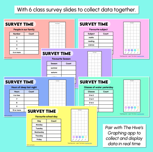 Resource preview 4 for Collecting & Organising Data Using Tables - Digital Slides