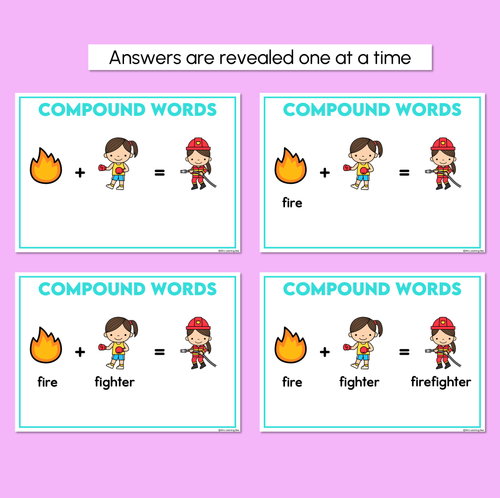 Resource preview 3 for Compound Words – Digital Slides