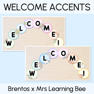 WELCOME ACCENTS - The Brentos Collection