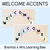 1 for WELCOME ACCENTS - The Brentos Collection