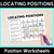 1 for Locating Positions - Position Worksheets
