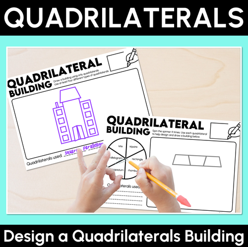 Resource preview 1 for Design a Quadrilaterals Building - Quadrilaterals Worksheets