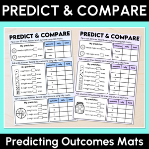 Predict & Compare - Predicting Outcomes Mats