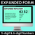 1 for Expanded Form - 5-Digit & 6-Digit Numbers - Digital Slides