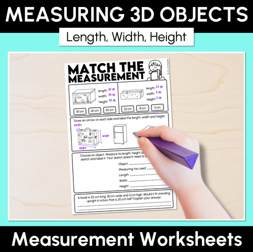 Resource preview 17 for Measuring length in metres, centimetres & millimetres - Grade 3 & 4 Unit of Work